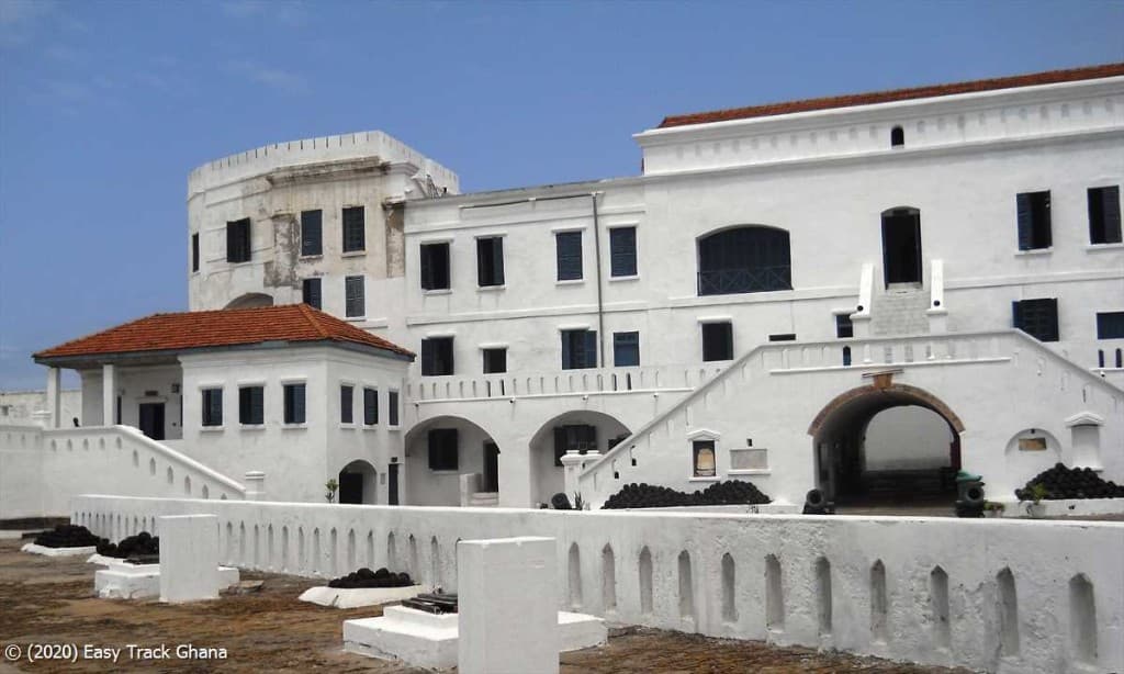 Historic coastal fort — travel memories in Ghana